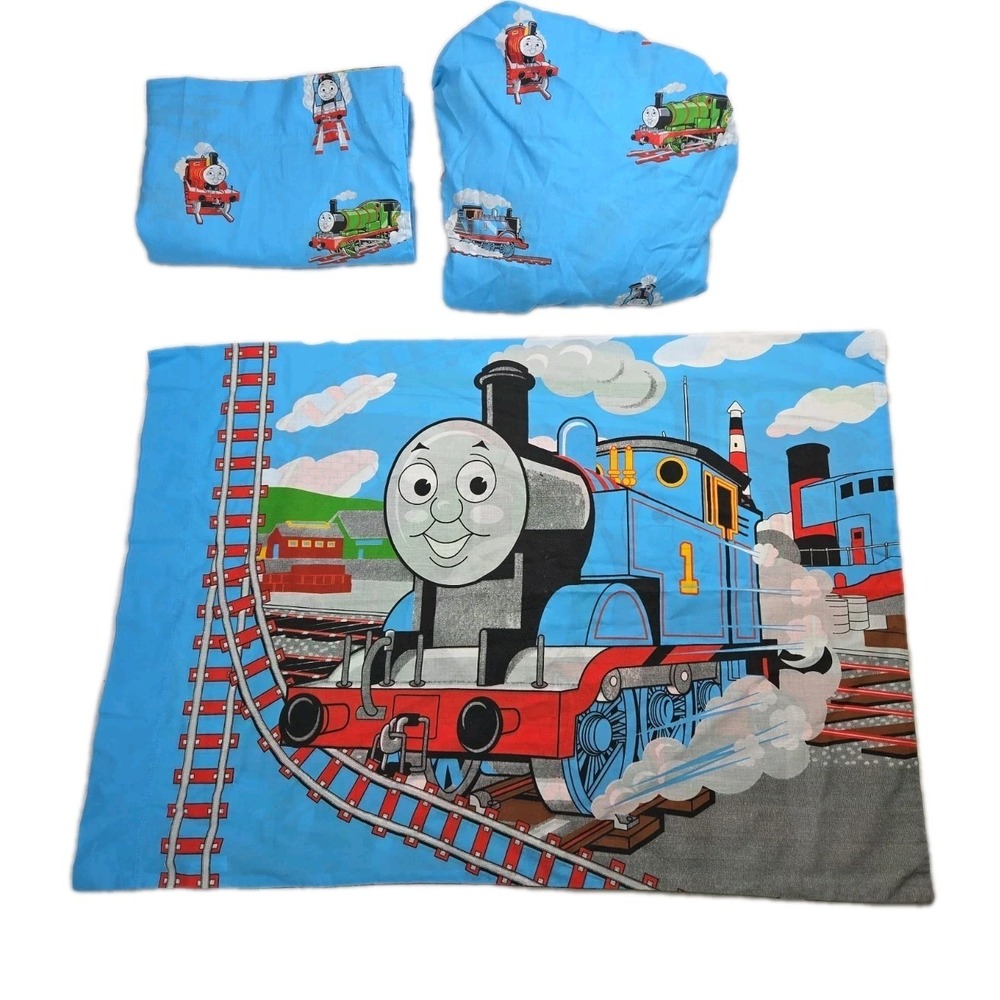 Thomas‎ the Tank Engine Toddler Sheet Set Thomas & Friends 2008 Train Bedding